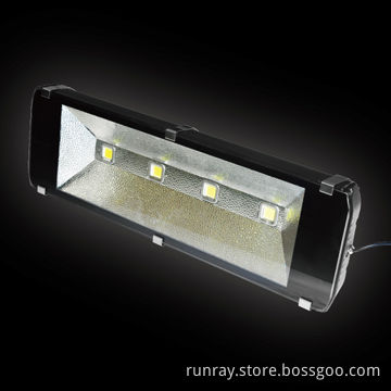 400W LED Tunnel Light with 85-265V AC, Aluminum, >50,000 Hours Lifespan, >75Ra